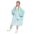 Catalonia Oversized Blanket Hoodie Sweatshirt For Kids, Wearable Fleece Pullover With Large Front Pocket, Teen Boys Girls Gift A