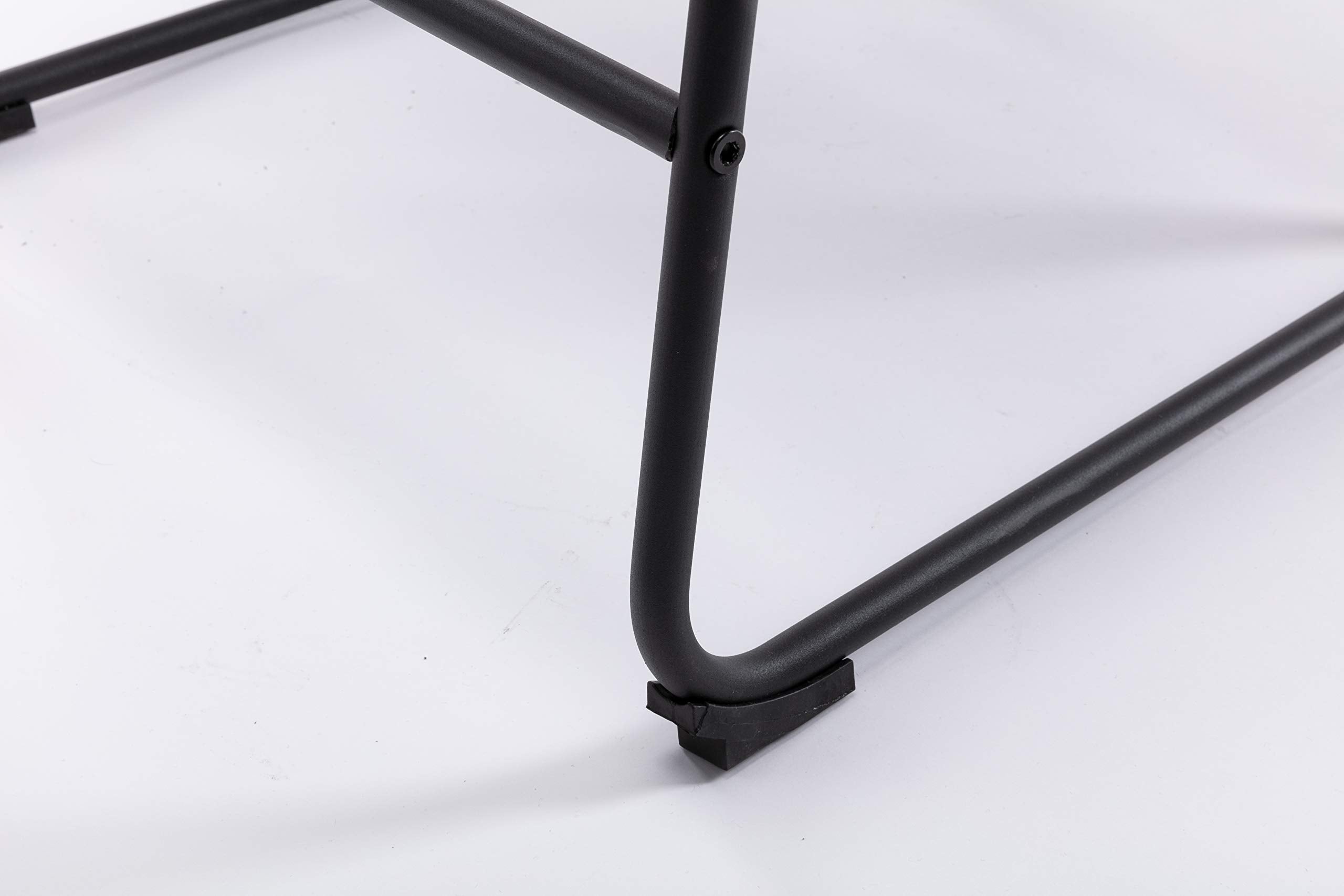 Best Quality Furniture Faux Leather Coffee Color Side Chairs (Set Of 2)