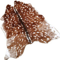 Faux Deer Rug Cowhide Rug Animal Rug Deer Print Rug Faux Cow Hide Western Area Rug Sika Deer Animals Mat Carpet for Home Living 