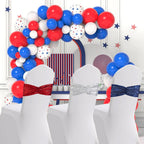 Eternal Beauty Set Of 20 Sequin Chair Sashes Navy Blue Chair Sashes For Wedding Hotel Party Banquet Chairs Decorations