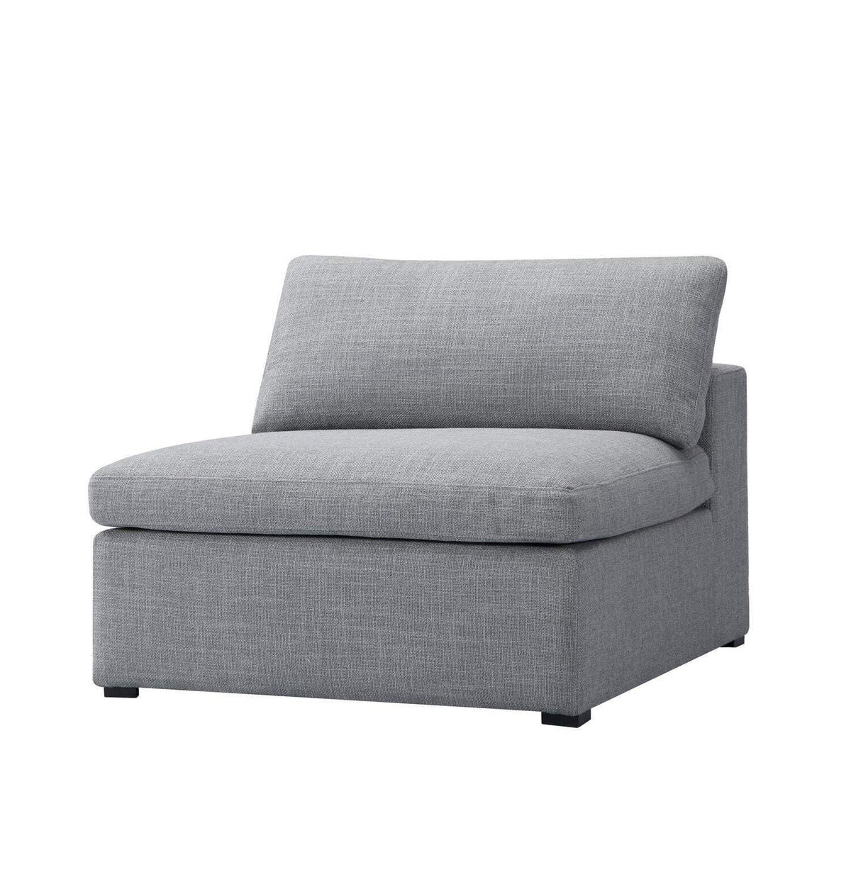 GFURN Inès Sofa - 1-Seater Single Module - Grey Fabric