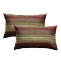 Emvency Set Of 2 Throw Pillow Cover Western Tribal Geometric Brown Southwest Decorative Pillow Case Home Decor Lumbar Pillow 26