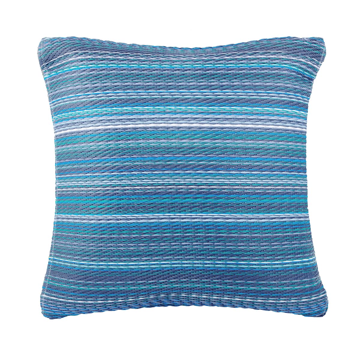 Fab Habitat Outdoor Premium Recycled Plastic Pillow - Waterproof, Fade Resistant - Modern Geometric - Patio, Porch, Deck, Balcon