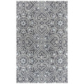 Rizzy Home Alora Decor Lavine 10' X 13' Medallion Gray/Lt. Gray/Natural Hand-Tufted Rug