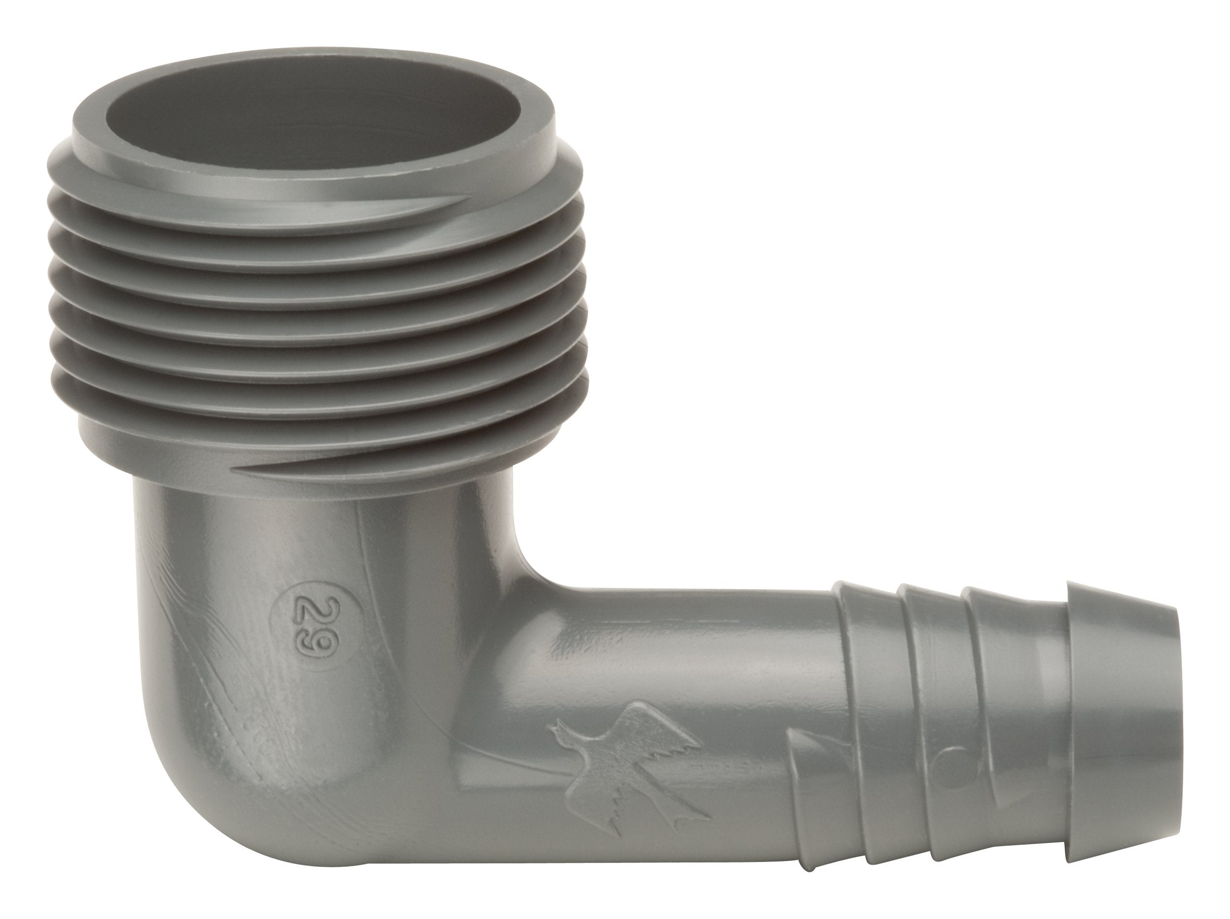 Rain Bird Swge075 Ez Pipe/Swing Pipe Elbow Fitting, 3/4' Male Pipe Thread X 1/2' Barb, 10-Pack