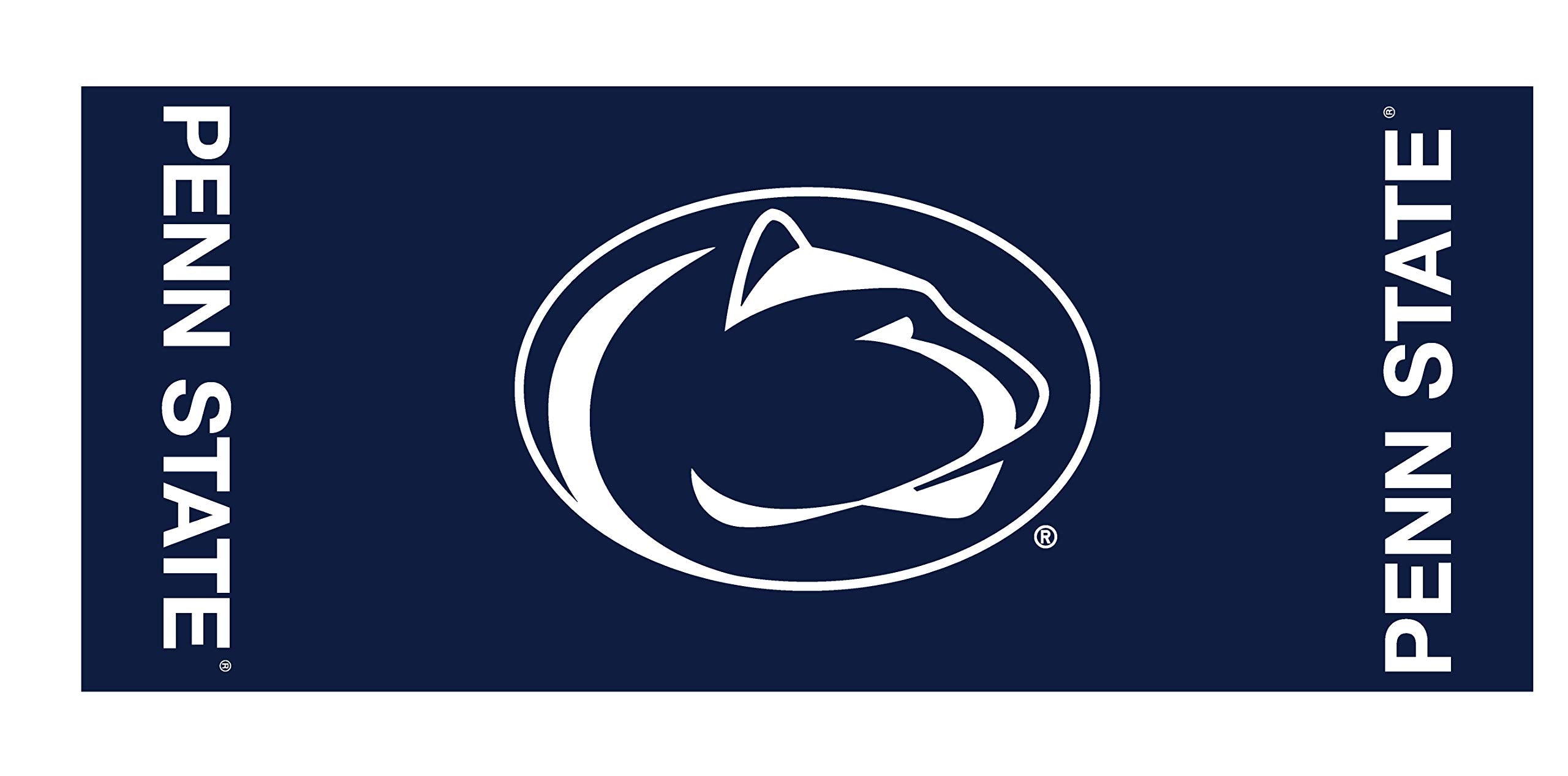 Collegiate Kwik-Covers Rectangle Plastic Table Covers, Bundle Of 2 (Pennsylvania State University, 6')