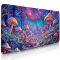 Gaming Mouse Pad Extra Large, Oversize Mushroom Computer Mousepad Desk Mat, Birthday Gifts for Mushroom Lovers, Non-Slip Desk De