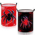 Fiwochic 2 Pcs Spider Laundry Hamper Basket Spider Room Decor