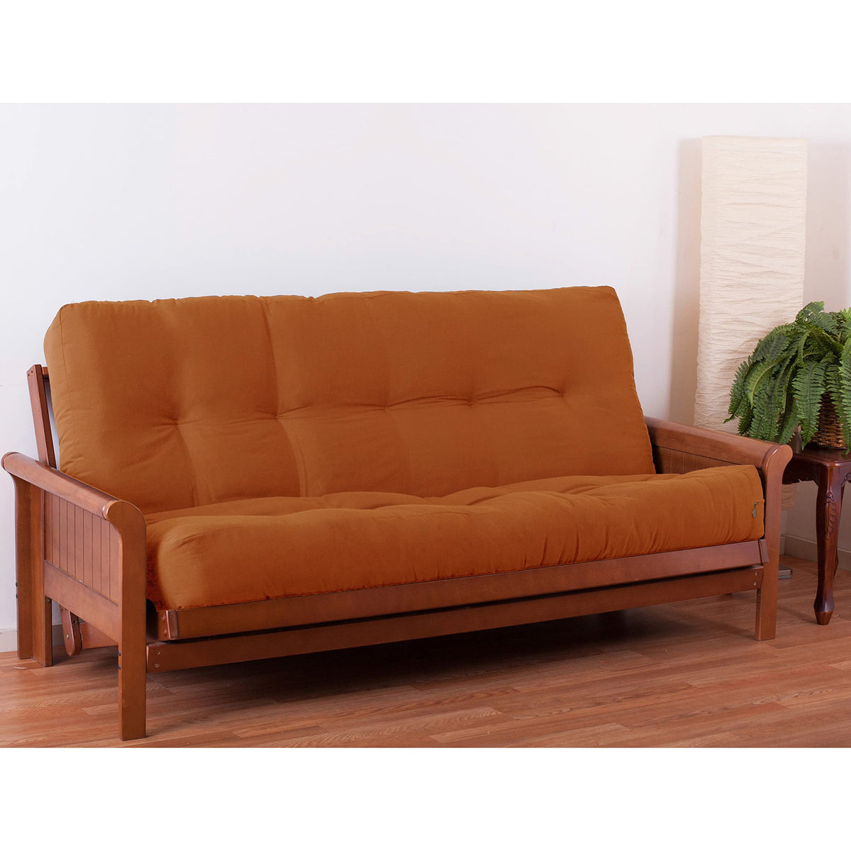 Blazing Needles Renewal 10&quot; Twill Futon Mattress, Full, Spice