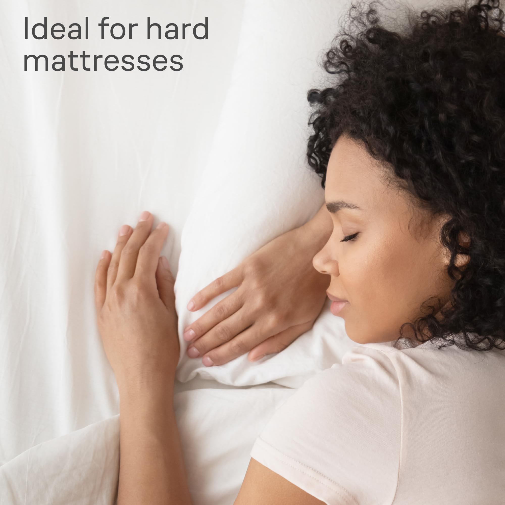 Niagara 2 Inch Twin Mattress Topper - Cooling Breathable Pillow Top Mattress Pad For Back Pain Relief - Deep Pocket Topper Fits
