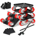 1200 lb Capacity - Heavy Duty Furniture Movers with Wheels and Moving Dolly, Includes Furniture Lifter Jacks Tool Set, Gliders, 