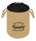 Fancy Walas Presents Laundry Bag/Basket for Dirty Clothes, Storage Bag Collapsible with Top Closer Pack of 1 Piece (Beige)
