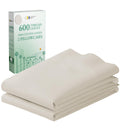 California Design Den Luxuriously Soft Hotel Quality 600 Thread Count, 100% Cotton Set Of 2 Cases, Crisp & Cool Pillowcases Quee