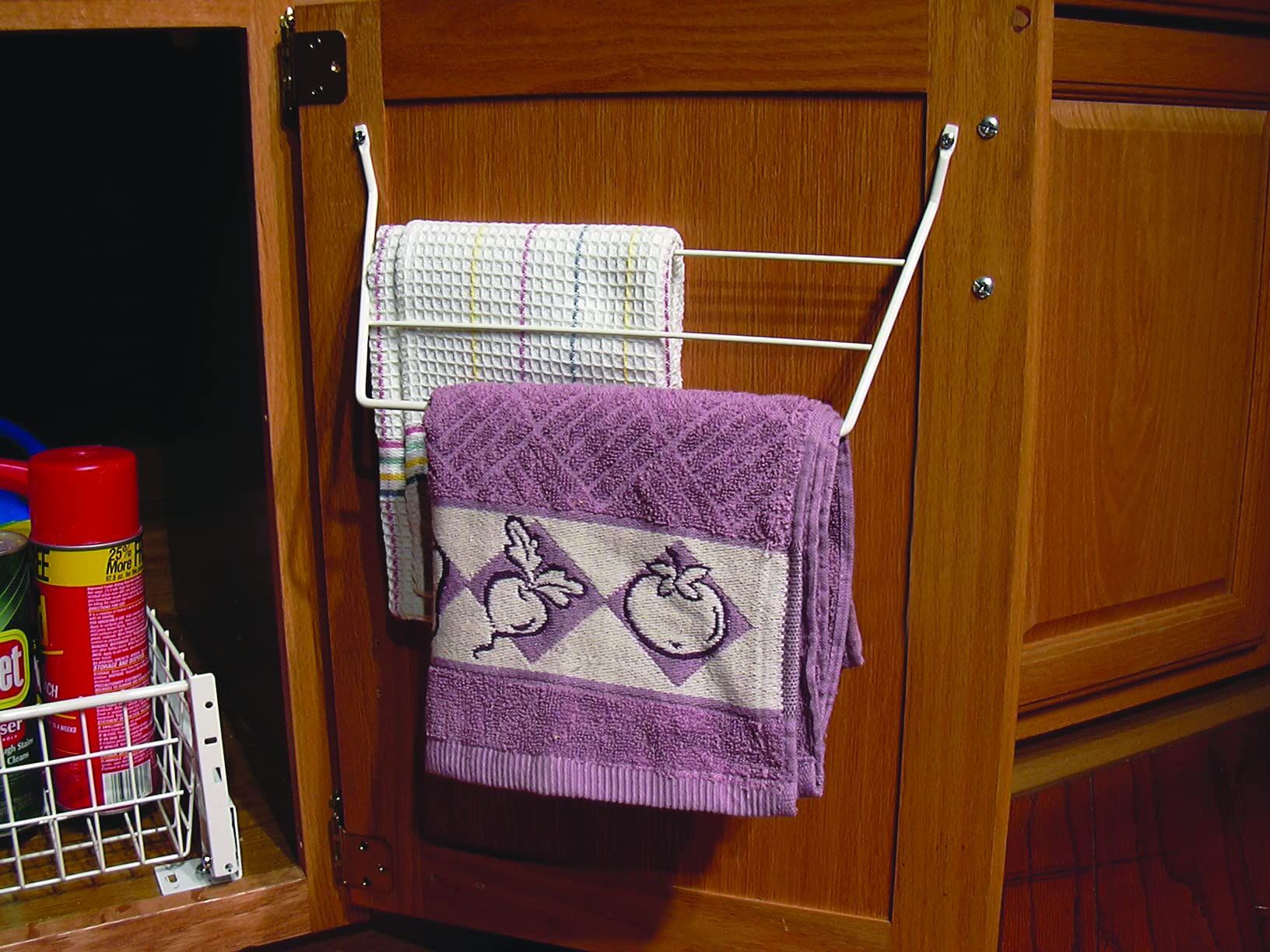Rev-A-Shelf Towel Holder, White 12 3/4X3 1/2X6 1/2