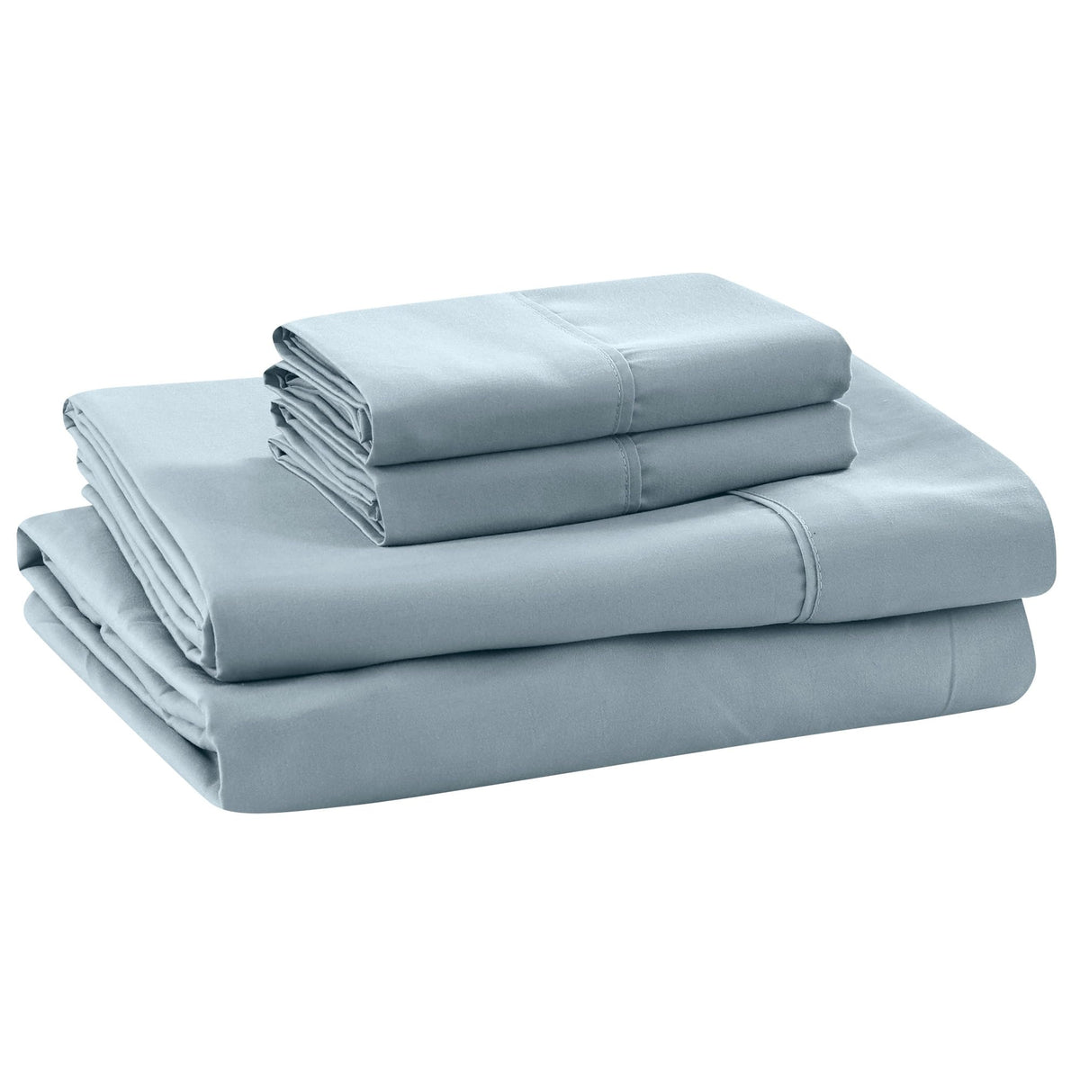 Modern Threads Soft Microfiber Solid Sheets - Luxurious Microfiber Bed Sheets - Includes Flat Sheet, Fitted Sheet With Deep Pock