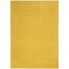 Nourison Essentials Indoor/Outdoor Yellow 5' X 7' Area Rug, Easy -Cleaning, Non Shedding, Bed Room, Living Room, Dining Room, Backyard, Deck, Patio (5X7)