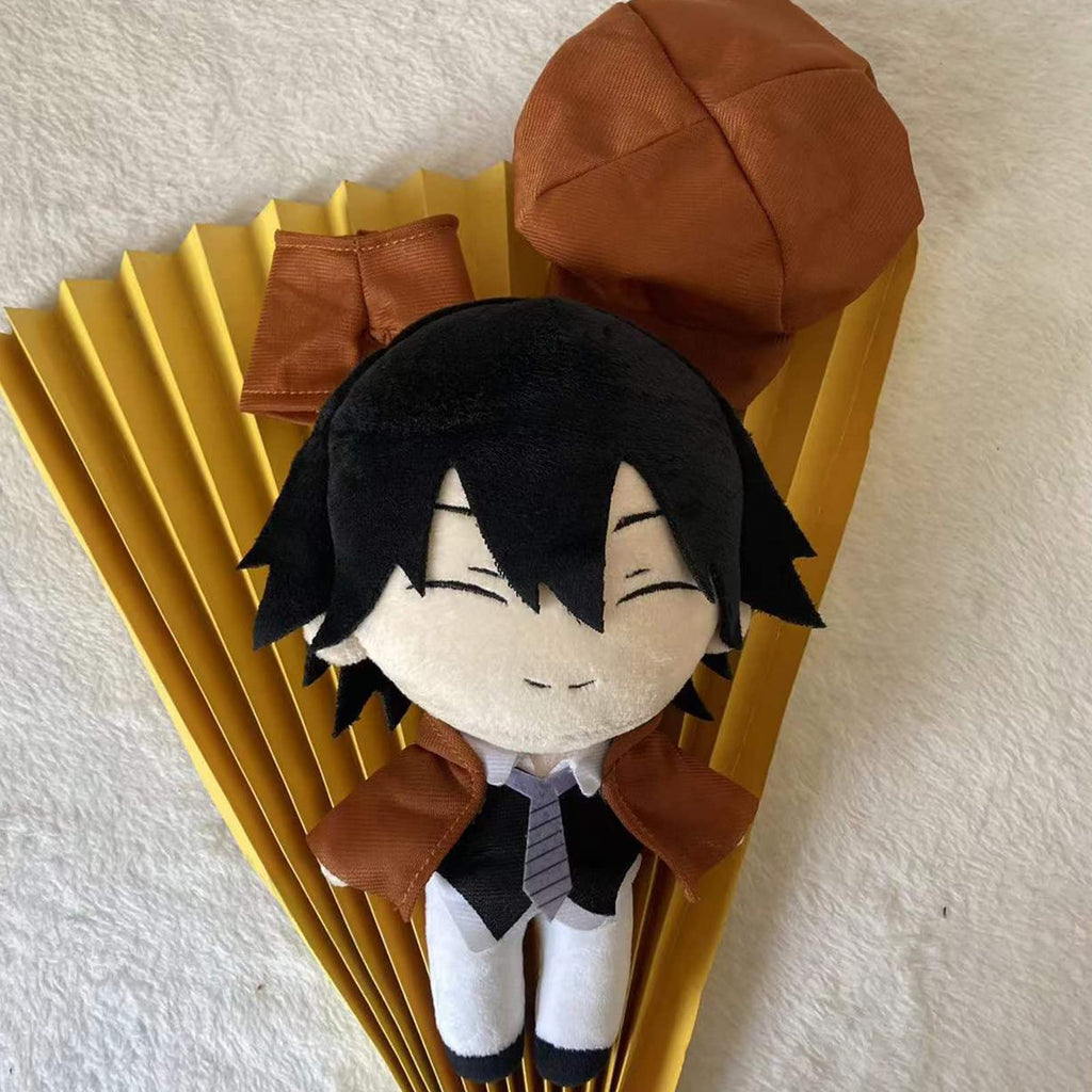 Kejodiy Bsd Plush Doll Anime Plush Animal Soft Cartoon Figure Toys Cushions Pillows Gifts 7.8 Inches