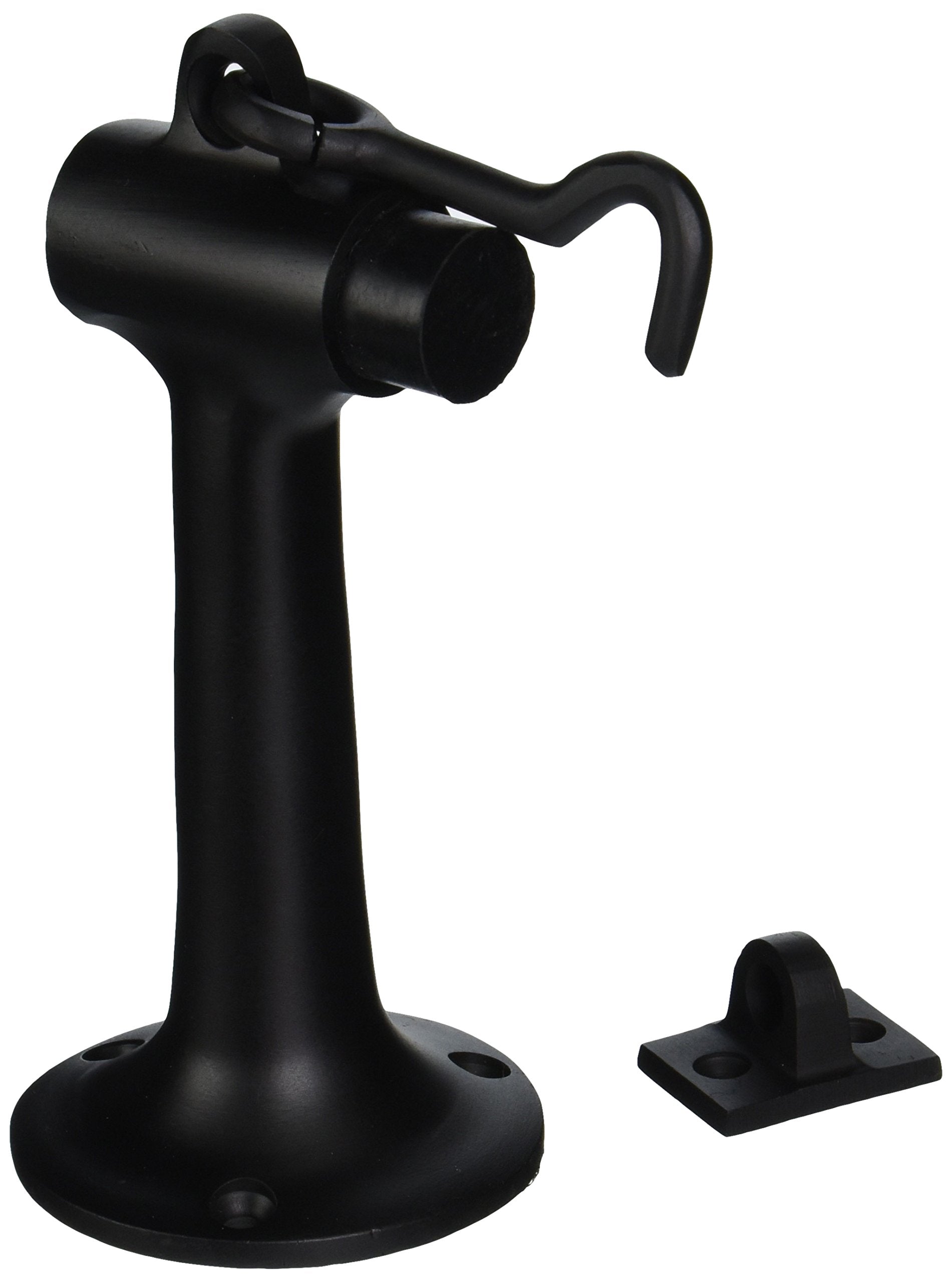 Deltana Dsf630U19 6-Inch With Hook And Eye Hd Floor Mount Bumper