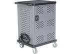 National Public Seating, Duet Charging Cart, Width 28 In, Height 38.25 In, Depth 22 In, Model# Dcc