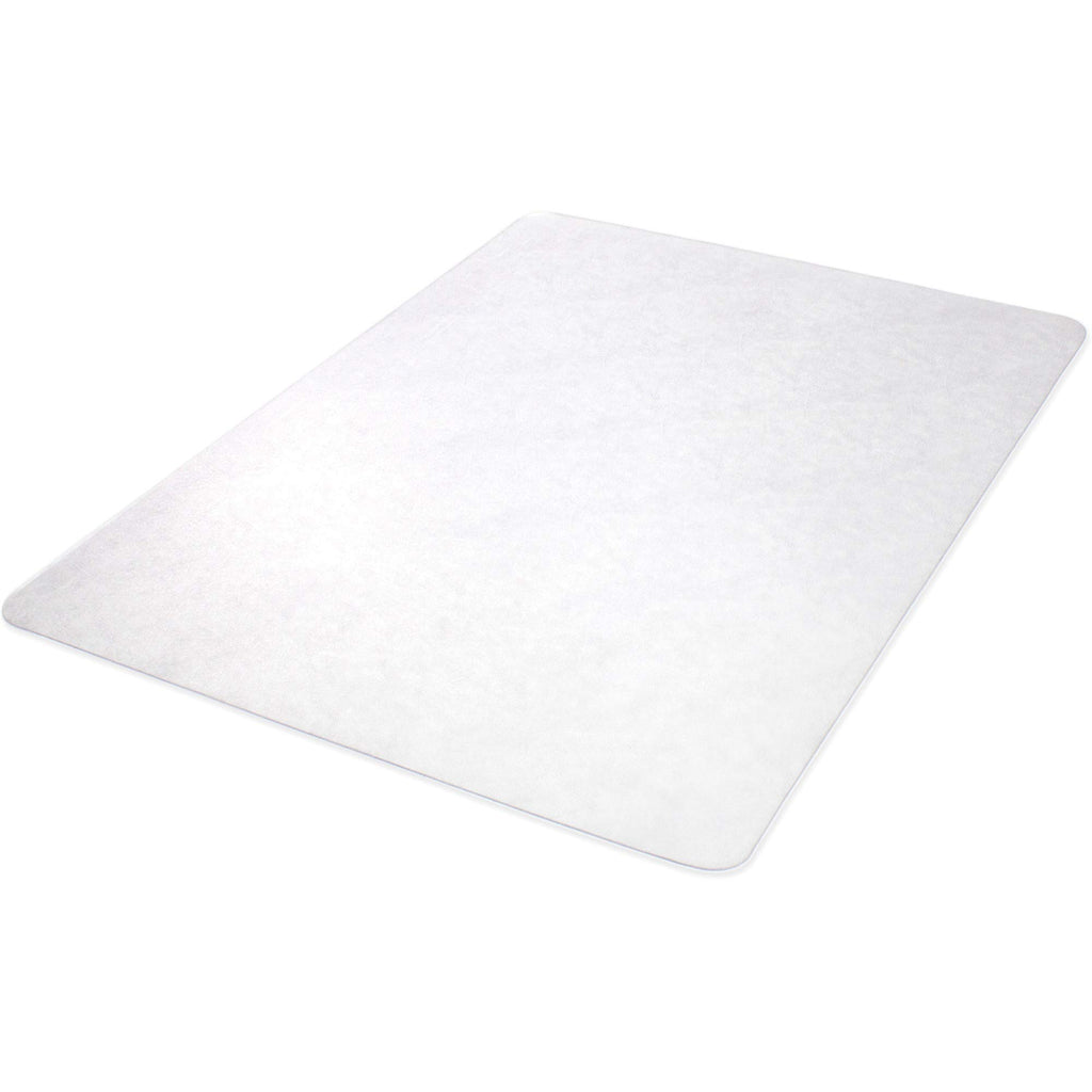 Lorell Nonstudded Design Hardwood Surface 48 x 36-Inch Vinyl Chair Mat, Clear (LLR82825)