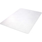 Lorell Nonstudded Design Hardwood Surface 48 x 36-Inch Vinyl Chair Mat, Clear (LLR82825)