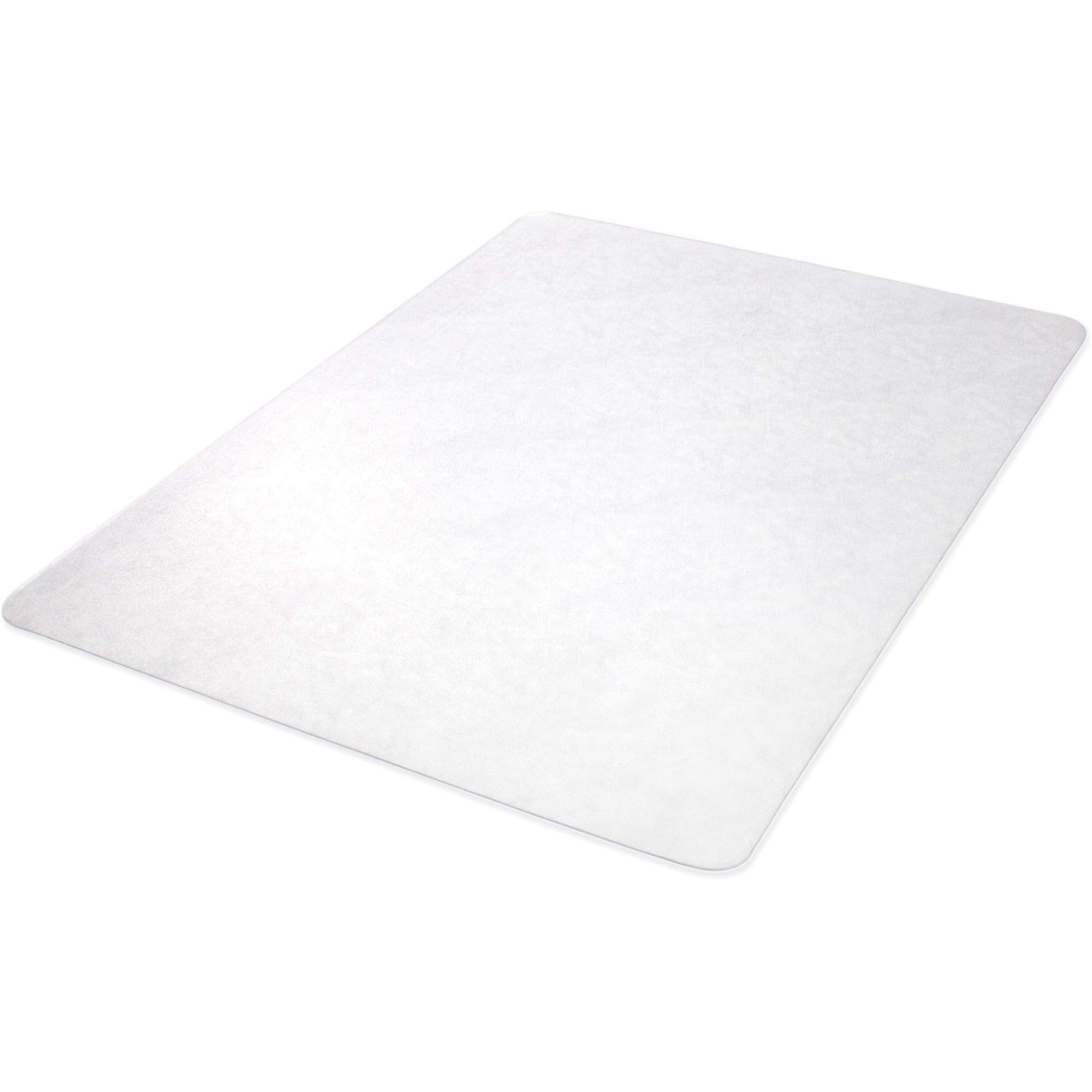 Lorell Nonstudded Design Hardwood Surface 48 x 36-Inch Vinyl Chair Mat, Clear (LLR82825)