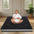 DoCred Japanese Futon Floor Mattress Twin Size 39''x 80'', Floor Mattress Pad, Foldable Tatami Mat Portable Dormitory Sleeping P