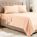 Empyrean Twin Xl Sheets Set - 3 Pc Super Soft Twin Xl Bed Sheets - Double Brushed Microfiber Xl Twin Sheets - Hotel Luxury Pale