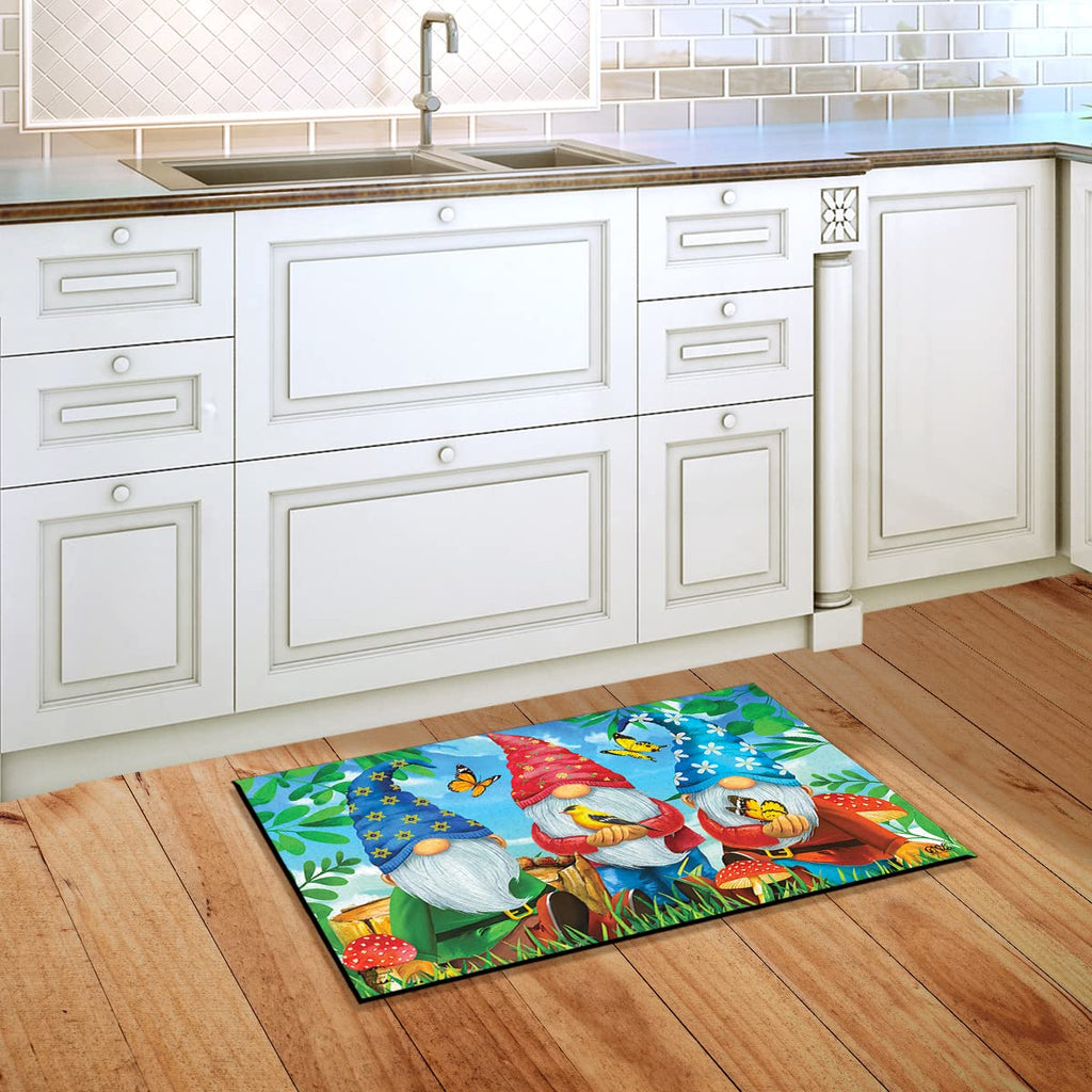 Briarwood Lane Gnome Sweet Gnome Spring Doormat Indoor Outdoor 30' X 18'