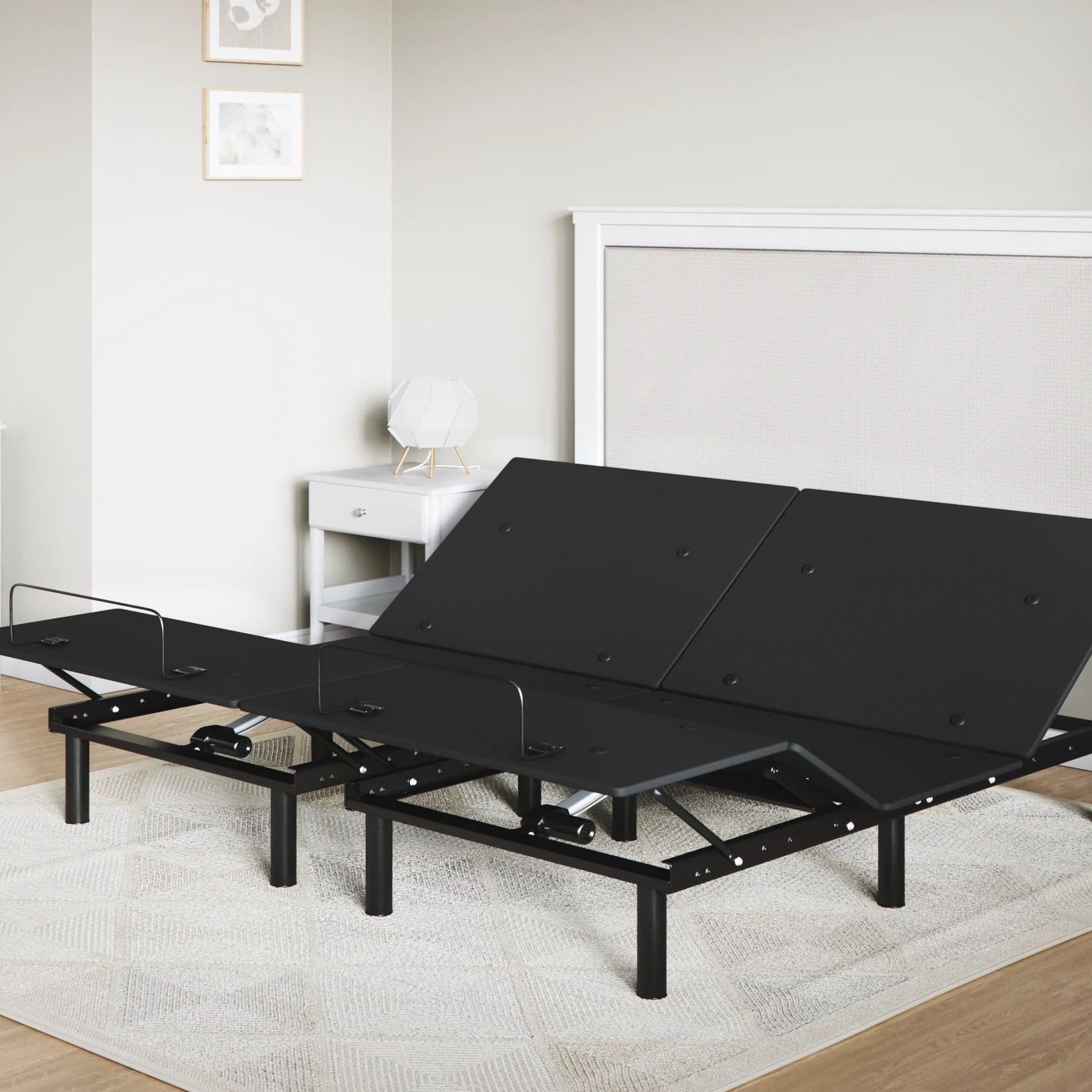 Sven & Son Essential Adjustable Bed Base (Frame Only), Easy Assembly, Head and Foot Lift, Memory Positions, Zero Gravity, Wirele