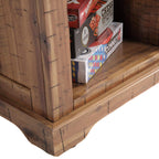 American Furniture Classics Pinto Hall Bench, Pinto Brown Microfiber