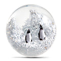 EUSTUMA Hand Blown Glass Penguin Paperweight,Sea Animal Ornament for Fish Tank Aquarium,Sea Animals Collection for Birthday Gift