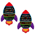 Waahome First And Last Day Of School Chalkboard Sign- 9.8'X13.8' First Day Of School Sign Double Sided Back To School Sign Roc