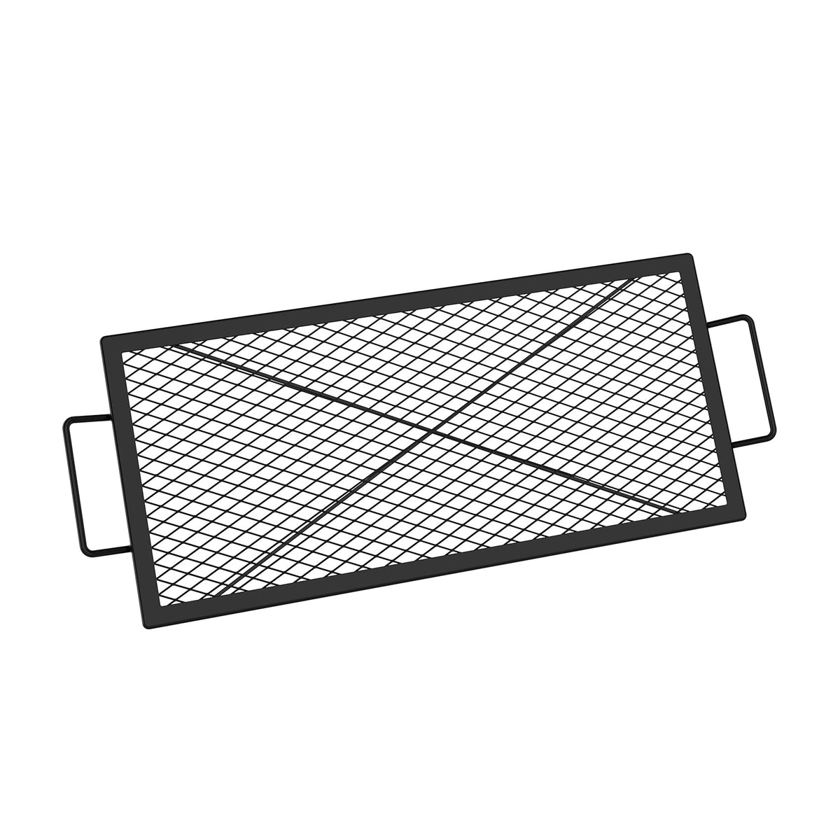 Onlyfire Barbecue Rectangle X-Marks Fire Pit Cooking Grate, 32-Inch
