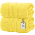 DAN RIVER 100% Cotton Bath Sheets - 550 GSM Ultra Super Soft Sheets - Jumbo Large Bath Towels for Bathroom, Home, Hotel, Spa, Be