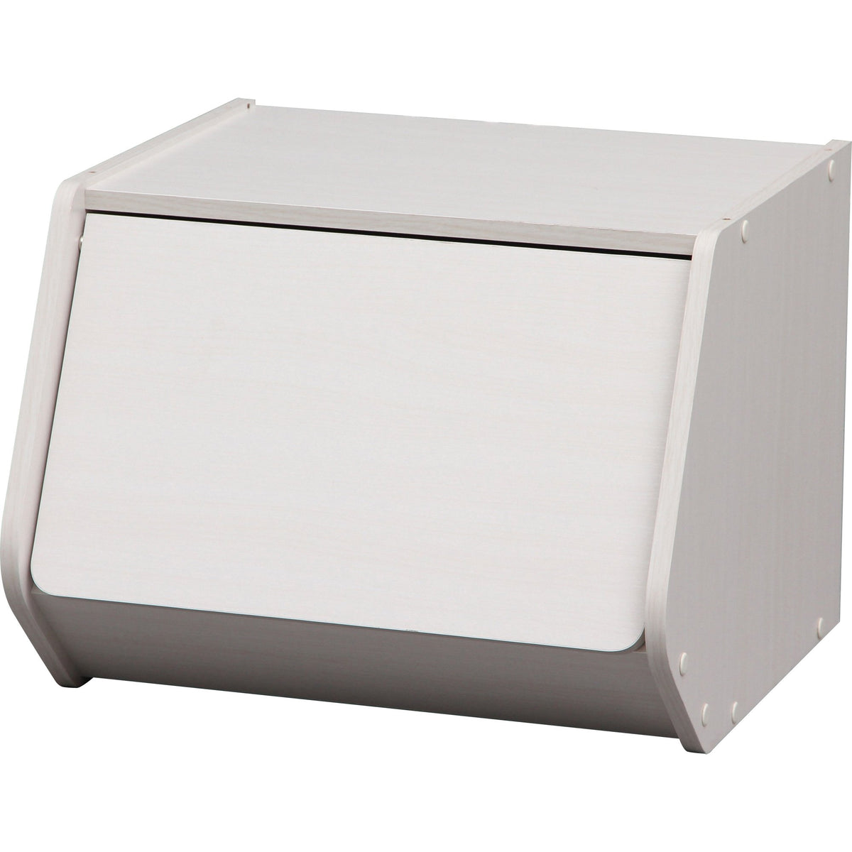 Iris Ohyama STB400D Color Box, Shelf, Bookshelf, Storage, Freely Combined, Stacked Box, With Door, Width 15.7 x Depth 15.3 x He