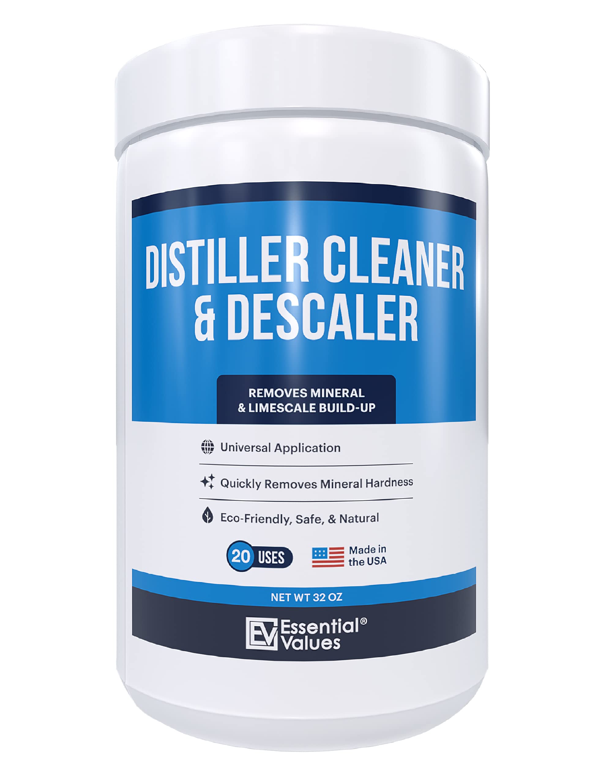 Citric Acid Powder Cleaning for Water Distillers - Bulk 2 LBS Universal Descaler for Distilling Machines, Kettles & More - Remov