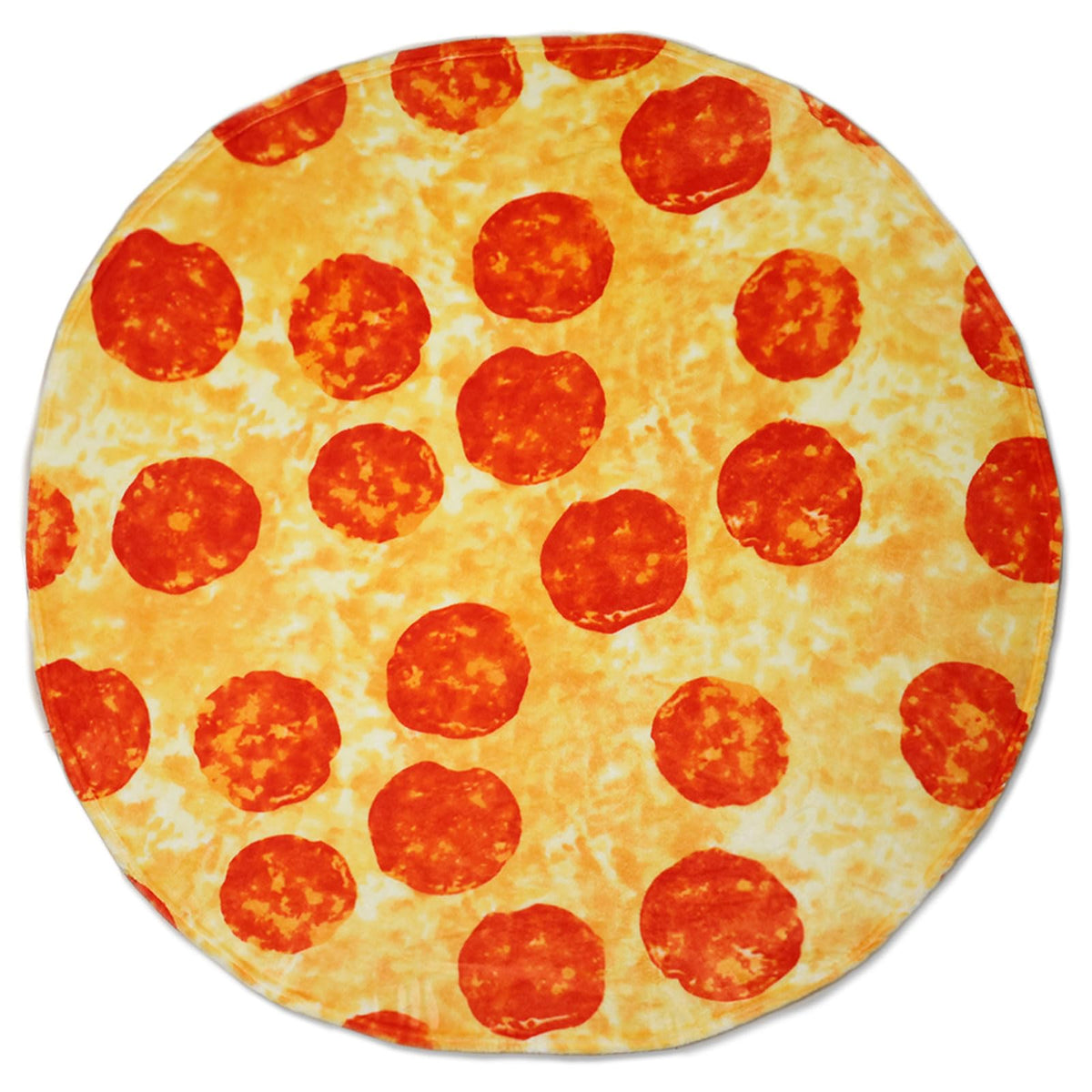 Excervent Sausage Pizza Giant Blanket For Adults And Kids, 290 Gsm Double Sided Funny Realistic Food Blanket, Novelty Super Soft