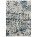 Rizzy Home Alora Decor Glamour 5'3"X7'6" Gray/Teal/Gray/Rust/Blue Power-Loomed Area Rug