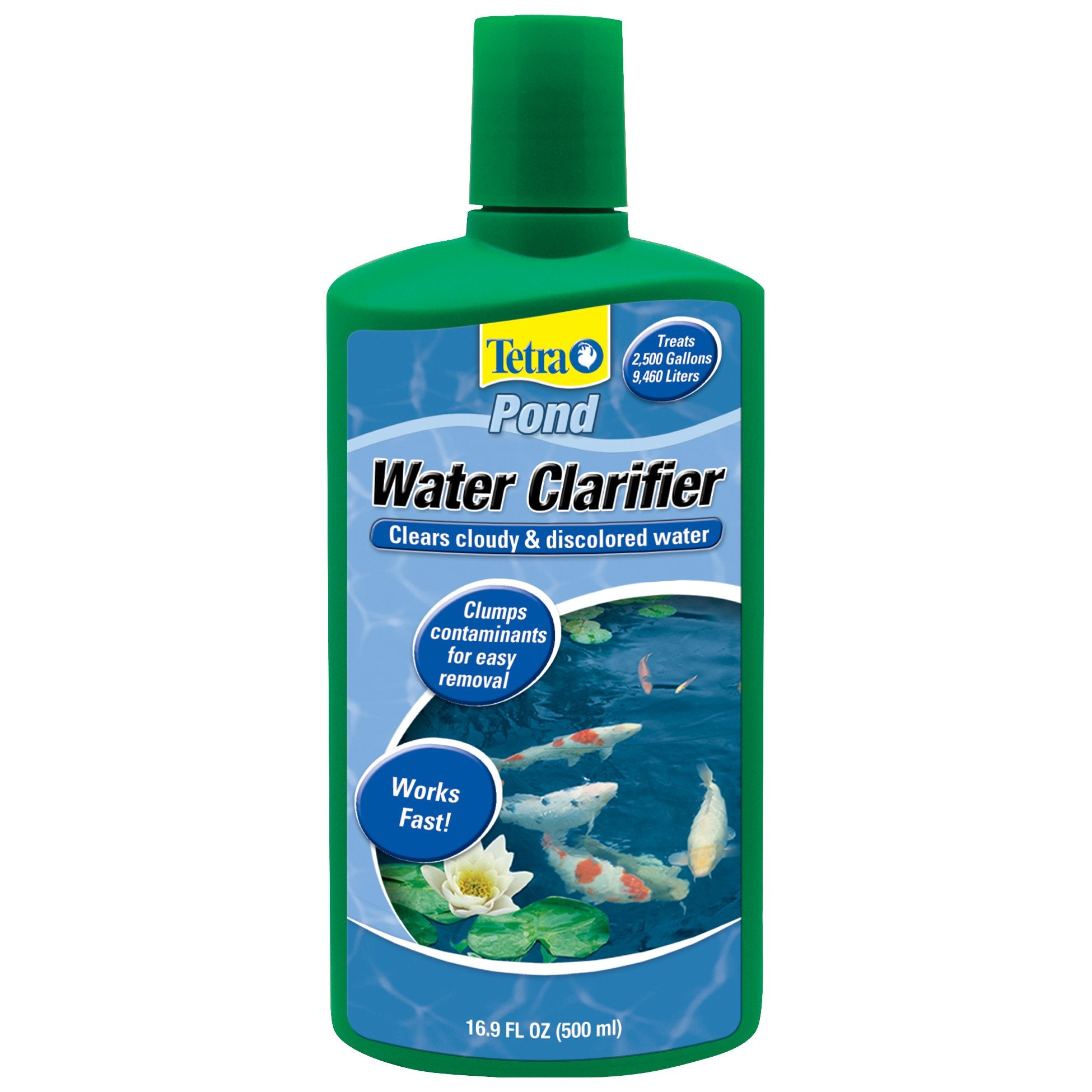 Tetra Pond Water Clarifier, 16.9 Ounces, Treats 2, 500 Gallons