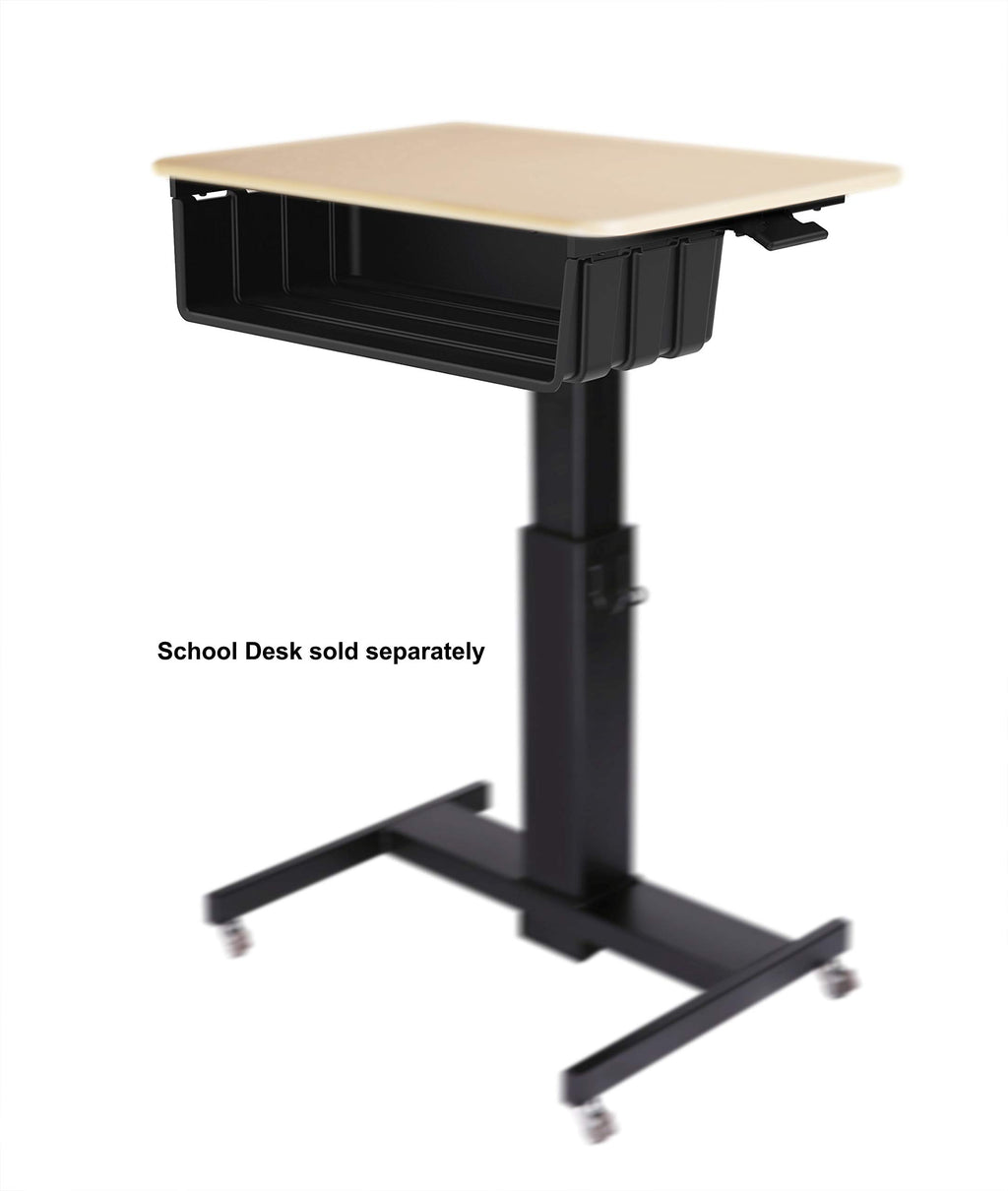 Rocelco Book Box for 28" Height Adjustable Mobile School Standing Desk (R MSD-BB)