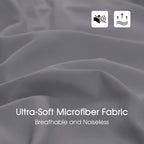 Basic Beyond Full Size Comforter Set - Charcoal Gray And Grey Comforter Set Full, Reversible Comforter Full Size Set, 1 Comforter (82'X92') And 2 Pillow Shams (20'X26'+2')