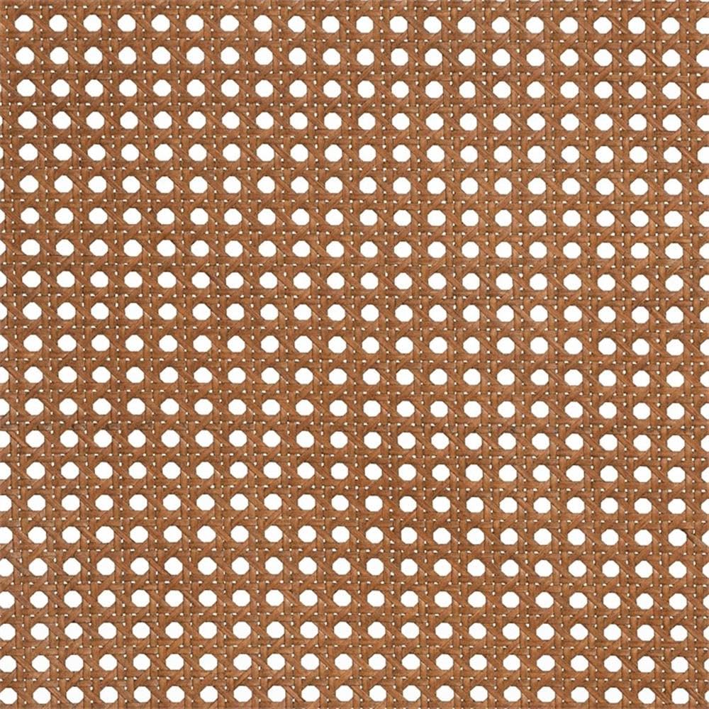 Baxton Studio Katrice Mid-Century Modern Ash Walnut Finished Wood King Size Headboard with Rattan