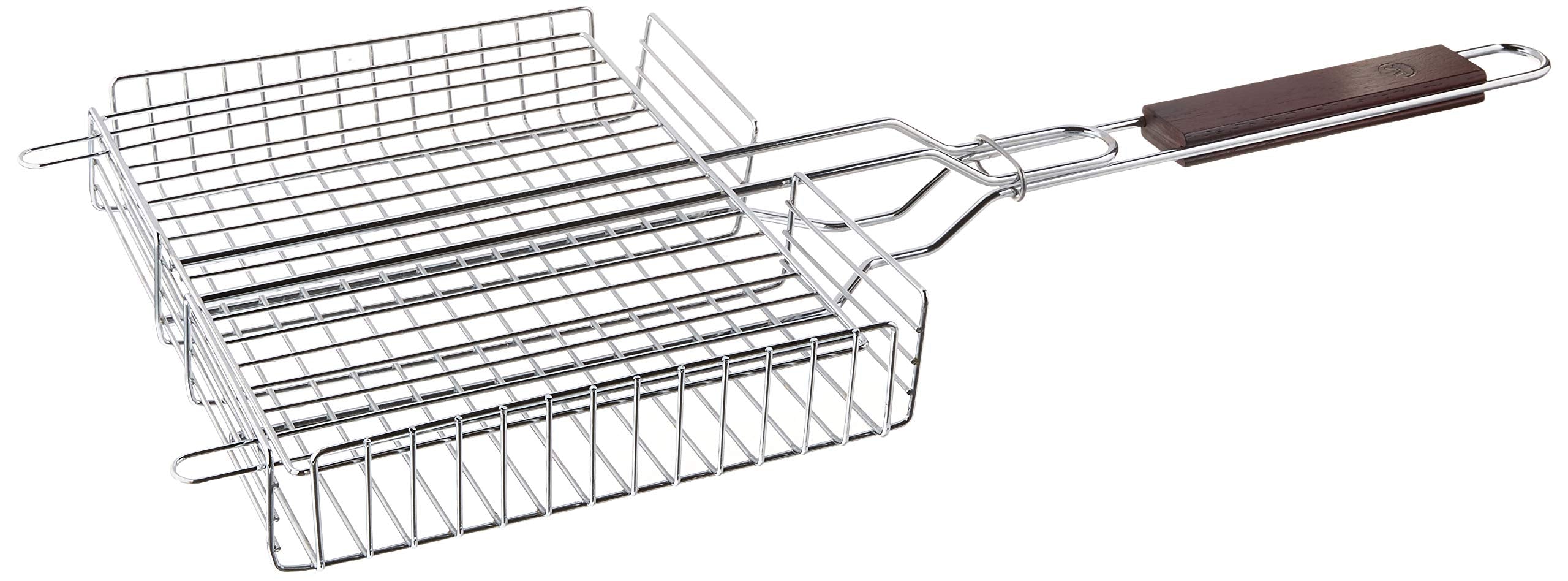 Outset Qc71 Rosewood Chrome Grill Basket, 1 Ea, Metallic