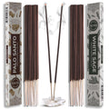 Trumiri Incense Sticks - Combo Pack of 40 Insence-Sticks - 20 Palo Santo + 20 White Sage - Cleansing Insense - Insents - Incents