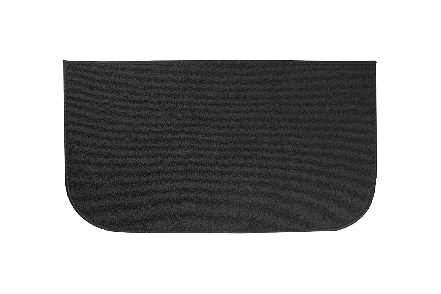Ritz Accent Rug, 20-Inch by 36-Inch, Black