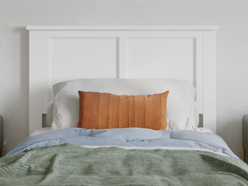 Afi, Charlotte Twin Xl Solid Wood Low Profile Platform Bed, White