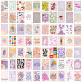 BOPART 70pcs Wall Collage Kit Aesthetic Picures, Danish Pastel Room Decor Aesthetic Collage Picture Wall Decor for Teen Girls Ro