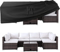 Ruimoy Patio Furniture Covers, Outdoor Furniture Cover Waterproof, General Purpose, Outside Table And Chair Covers, Heavy Duty 600D (62 Inch L X 42 Inch W X 28 Inch H)