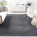 SAFAVIEH Vision Collection Area Rug - 8 x 10, Grey, Modern Ombre Tonal Chic Design, Non-Shedding & Easy Care, Ideal for High T
